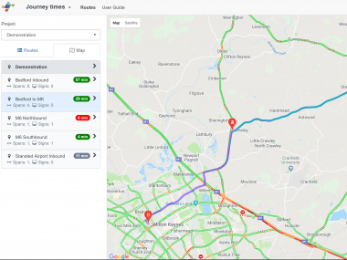JTM - aplikacja pomiaru ruchu drogowego